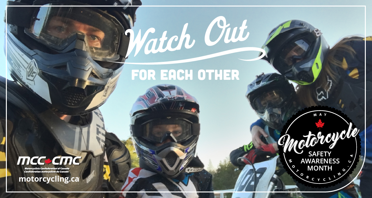 Ruginski family in dirt bike fear with message - Watch Out for Each Other