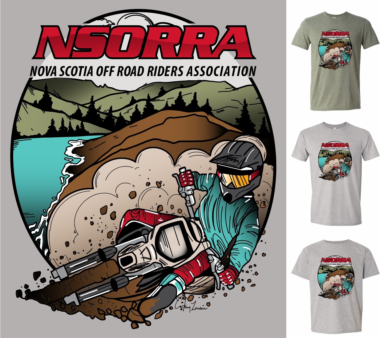 2021 NSORRA t-shirt design