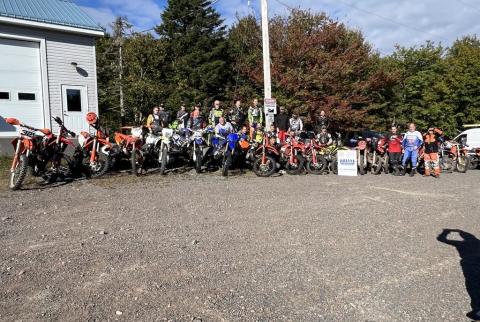 Group ready for the ride