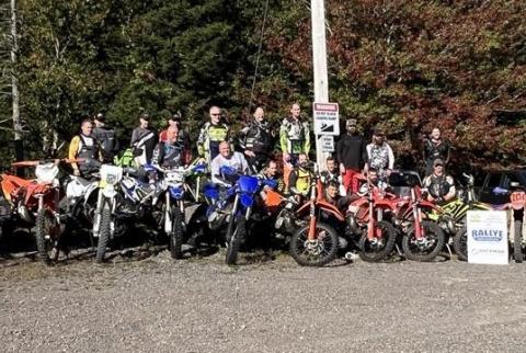 A group of dirt bikers at FTSC