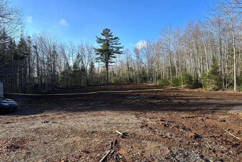 new Hiltz Road parking area